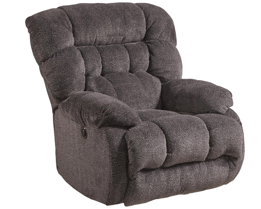 Catnapper Daly Chaise Rocker Recliner in Cobblestone