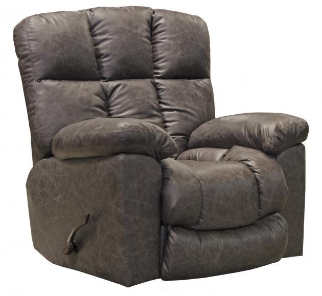 Catnapper Furniture Mayfield Glider Recliner in Graphite
