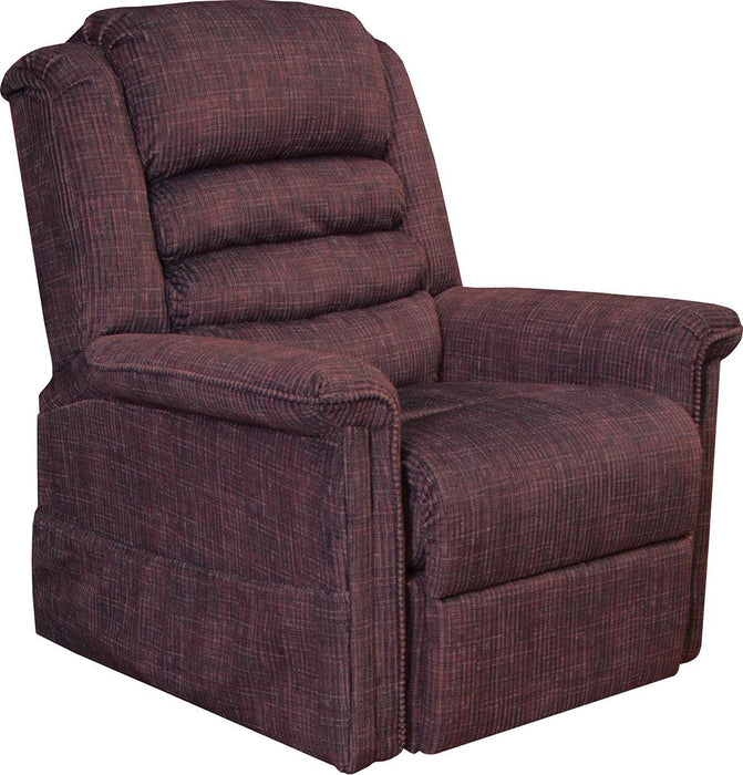 Catnapper Furniture Soother Power Lift Recliner in Wine