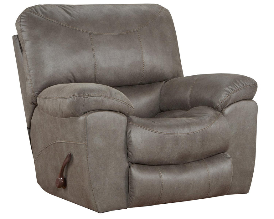 Catnapper Furniture Trent Rocker Recliner in Charcoal