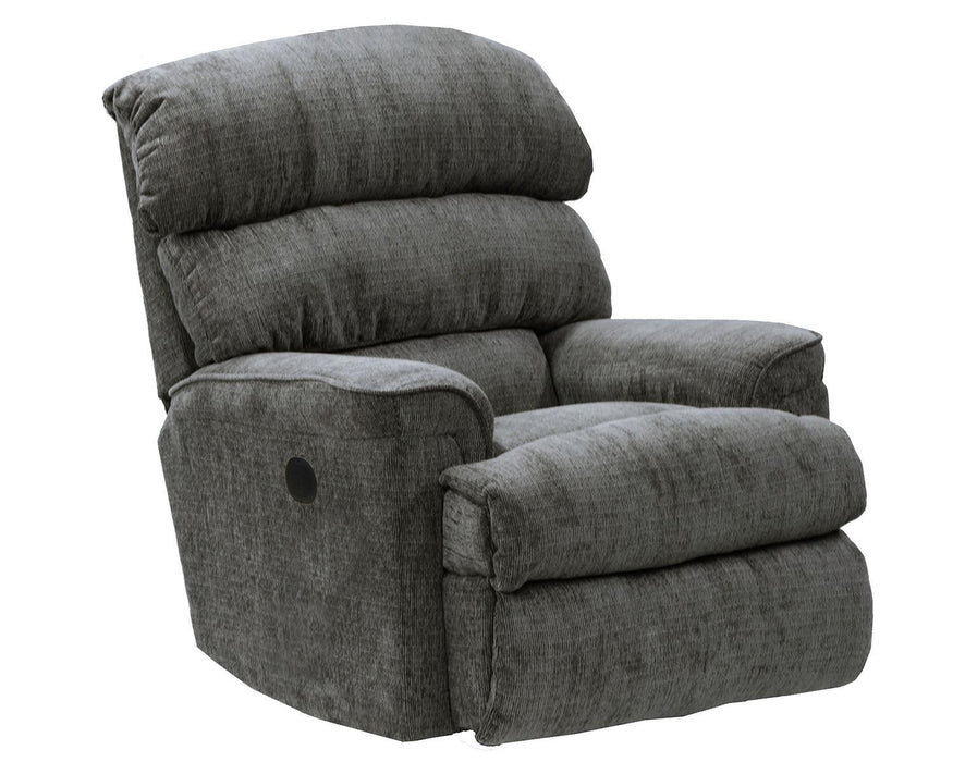 Catnapper Pearson Power Wall Hugger Recliner in Charcoal