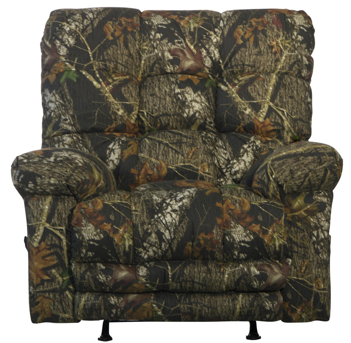Cloud Nine Mossy Oak Break Up Chaise Rocker Recliner with Extra Extension Footrest