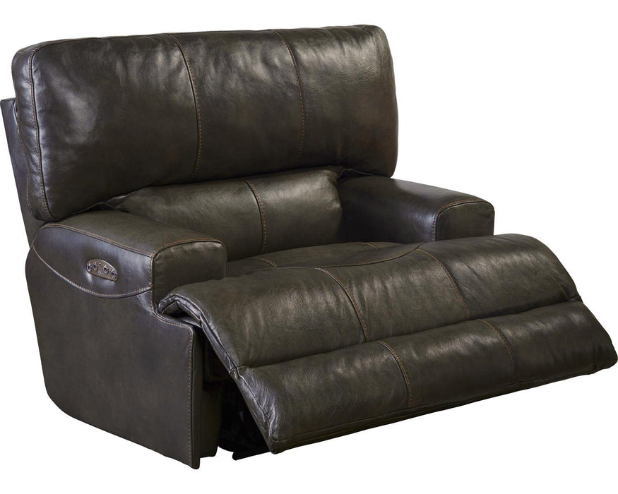 Catnapper Wembley Lay Flat Recliner in Chocolate