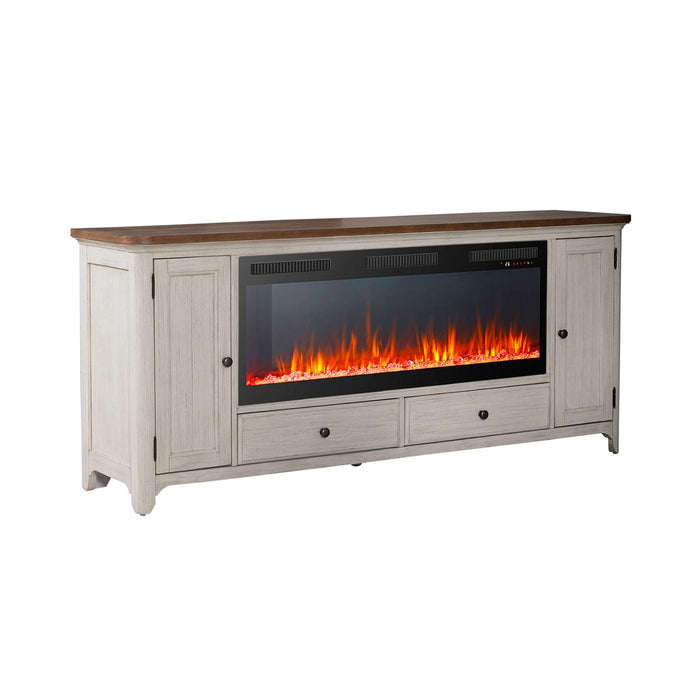 Fireplace TV Consoles 652 80 Inch Console w/ Fire FTS
