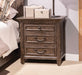 Liberty Furniture Paradise Valley Nightstand with Charging Station in Saddle Brown image