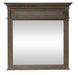 Liberty Furniture Carlisle Court Landscape Mirror in Chestnut with Dusty Wax image